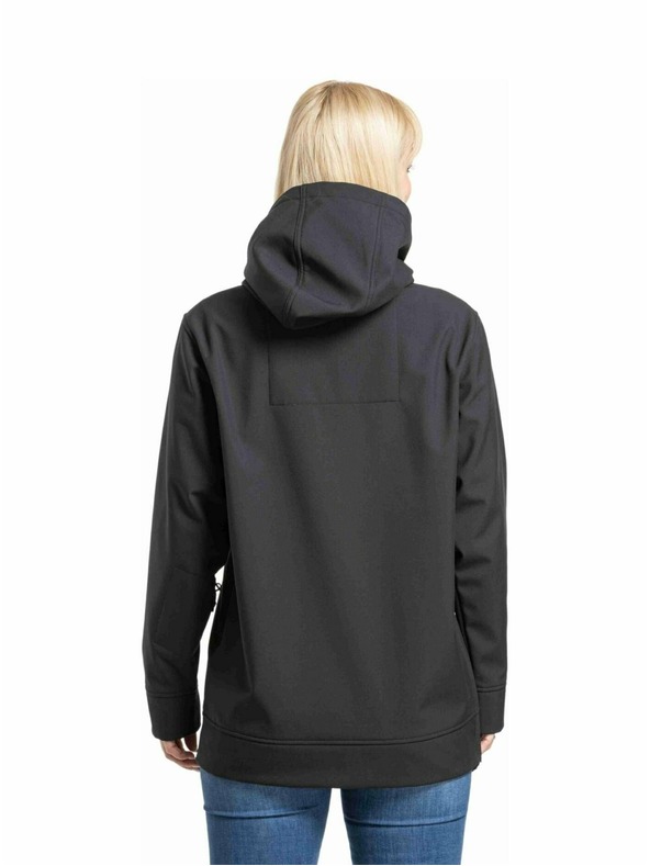 Meatfly Meatfly dámska softshell bunda Alita Black / White