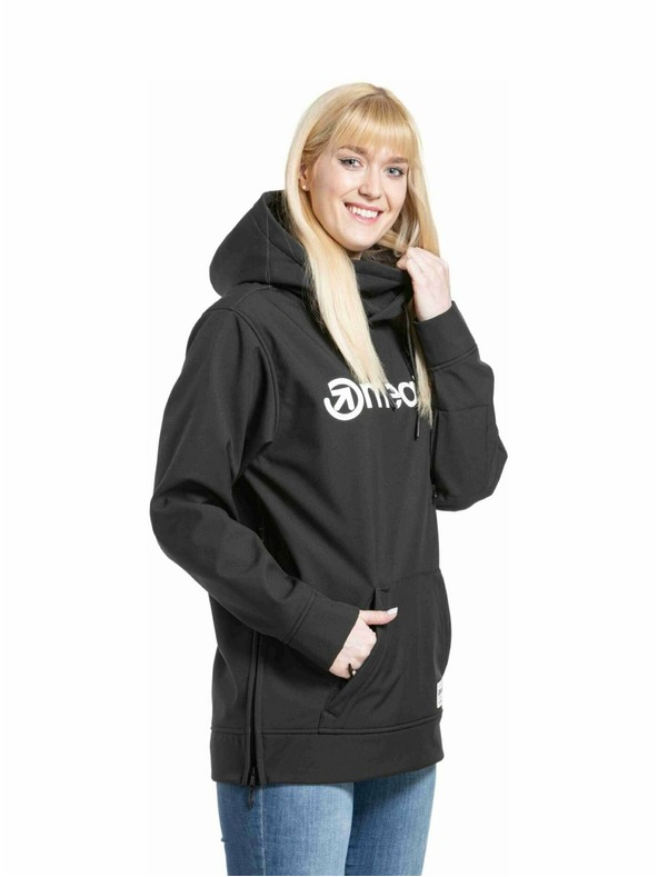Meatfly Meatfly dámska softshell bunda Alita Black / White