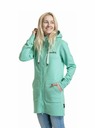 Meatfly Meatfly dámska mikina Clair Jade Green |