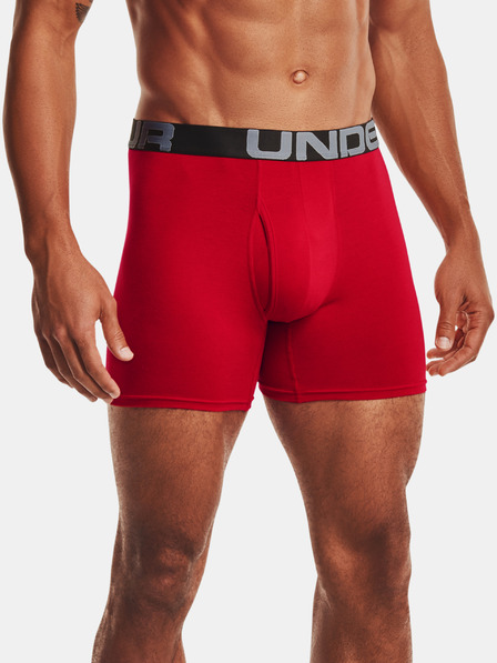 Under Armour Pánske boxerky Under Armour Charged Cotton 6in 3Pk