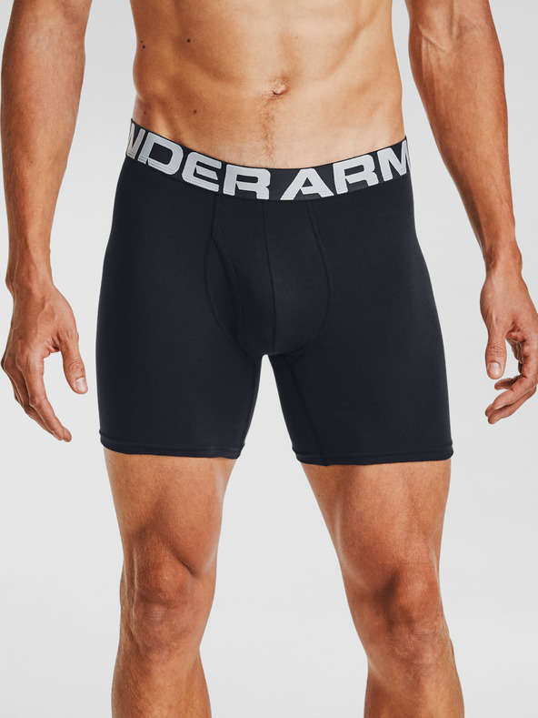 Under Armour Pánske boxerky Under Armour Charged Cotton 6in 3Pk