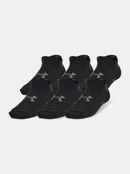 Under Armour Detské ponožky Under Armour UA Yth Essential No Show 6pk