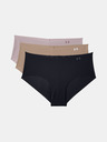 Under Armour Dámske nohavičky Under Armour Ps Hipster (3ks)
