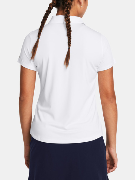 Under Armour Dámske tričko Under Armour UA Playoff SS Polo-WHT