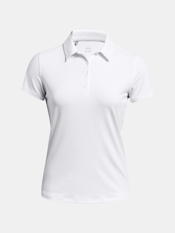 Under Armour Dámske tričko Under Armour UA Playoff SS Polo-WHT