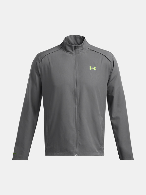 Under Armour Pánska bunda Under Armour UA Launch Jacket-GRY
