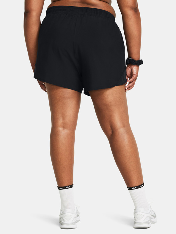 Under Armour Dámske kraťasy Under Armour UA Fly By 3'' Shorts&-BLK