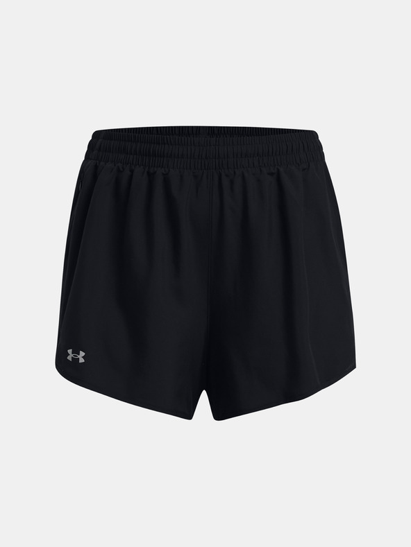 Under Armour Dámske kraťasy Under Armour UA Fly By 3'' Shorts&-BLK