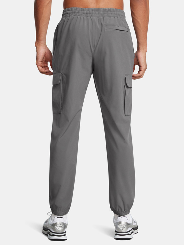 Under Armour Pánske športové nohavice Under Armour UA Vibe Woven Cargo Pants-GRY