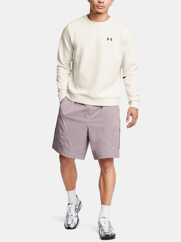 Under Armour Pánska mikina Under Armour UA Unstoppable Flc Crew EU-WHT