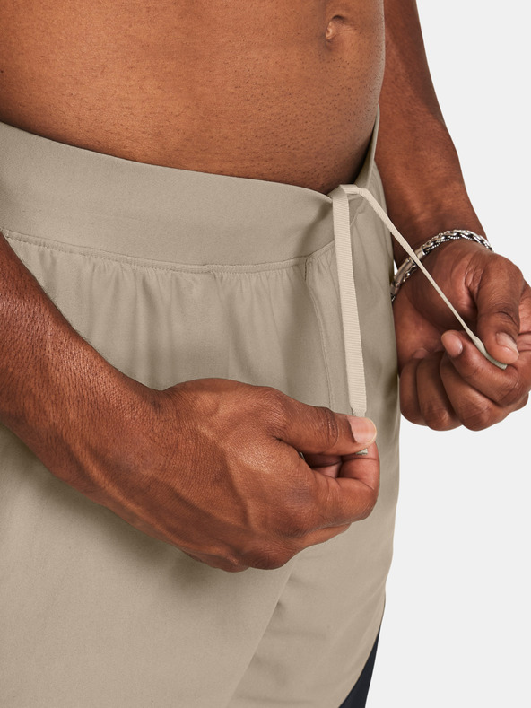 Under Armour Pánske kraťasy Under Armour UA Peak Woven Hybrid Short-BRN