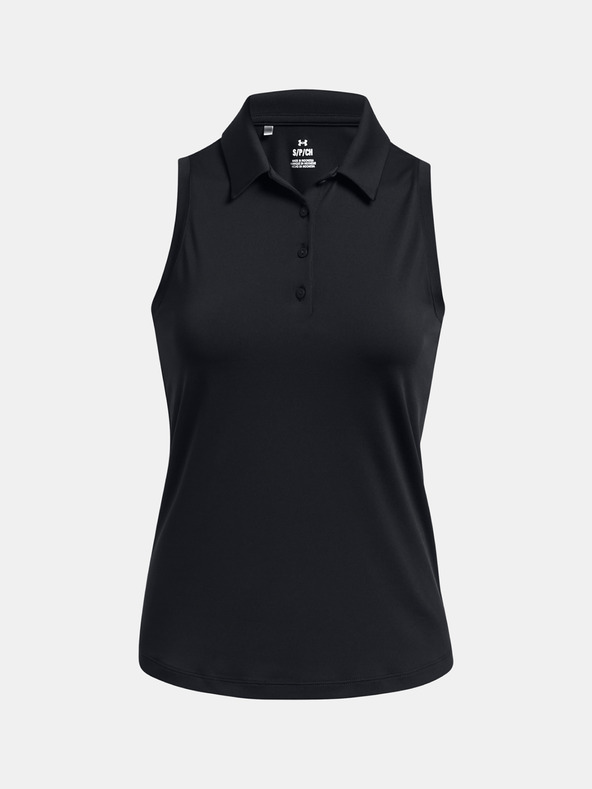 Under Armour Dámske tielko Under Armour UA Playoff SL Polo-BLK