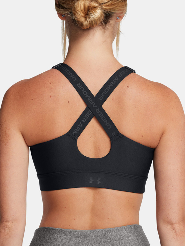 Under Armour Dámska podprsenka Under Armour UA Infinity High Zip 2.0 Bra-BLK