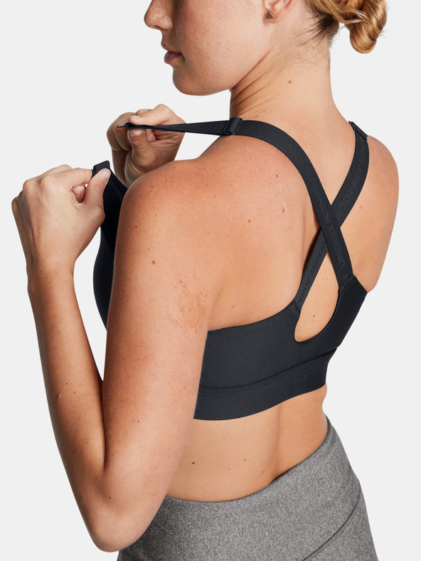 Under Armour Dámska podprsenka Under Armour UA Infinity High Zip 2.0 Bra-BLK