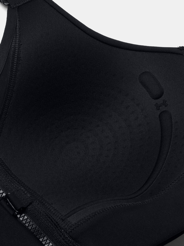 Under Armour Dámska podprsenka Under Armour UA Infinity High Zip 2.0 Bra-BLK