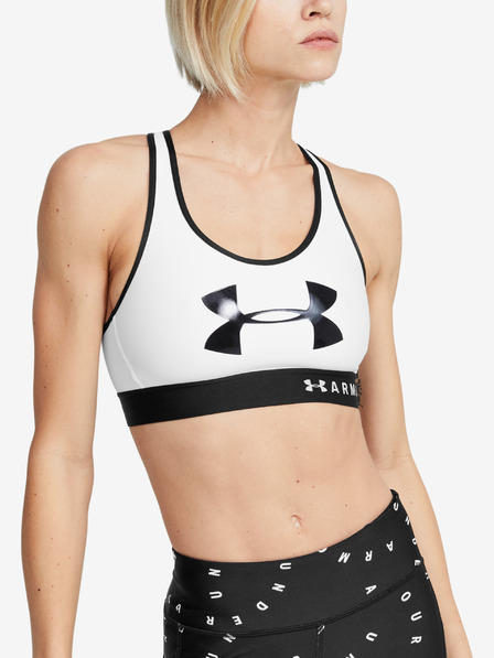 Under Armour Dámska podprsenka Under Armour Armour Mid Keyhole Graphic