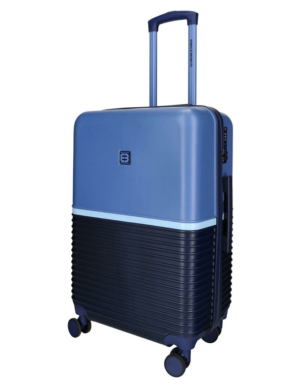 Enrico Benetti Cestovný kufor Enrico Benetti Princetown M Navy/Jeans