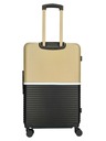 Enrico Benetti Cestovný kufor Enrico Benetti Princetown L Black/Camel