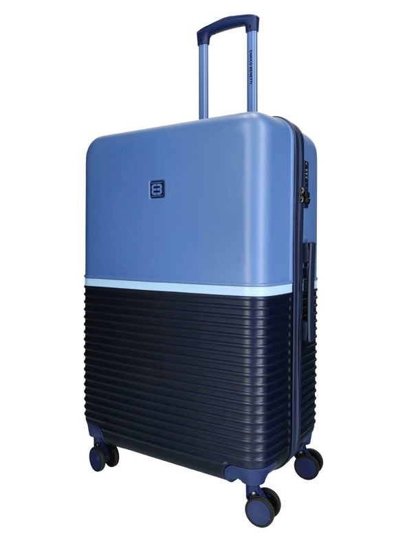 Enrico Benetti Cestovný kufor Enrico Benetti Princetown L Navy/Jeans