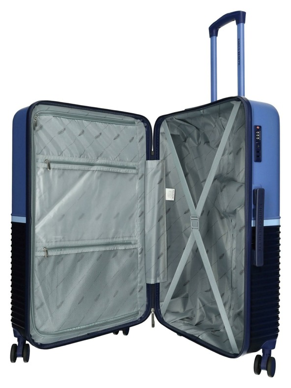 Enrico Benetti Cestovný kufor Enrico Benetti Princetown L Navy/Jeans