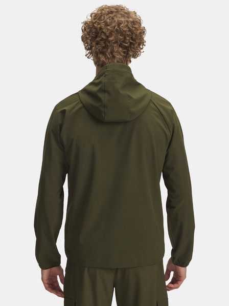 Under Armour Pánska bunda Under Armour UA Vibe Woven Jacket-GRN