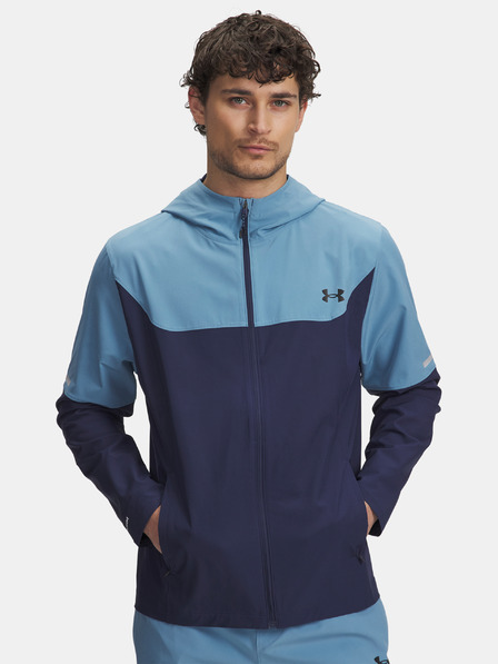 Under Armour Pánska bunda Under Armour UA Tech Utility Woven Jckt-BLU