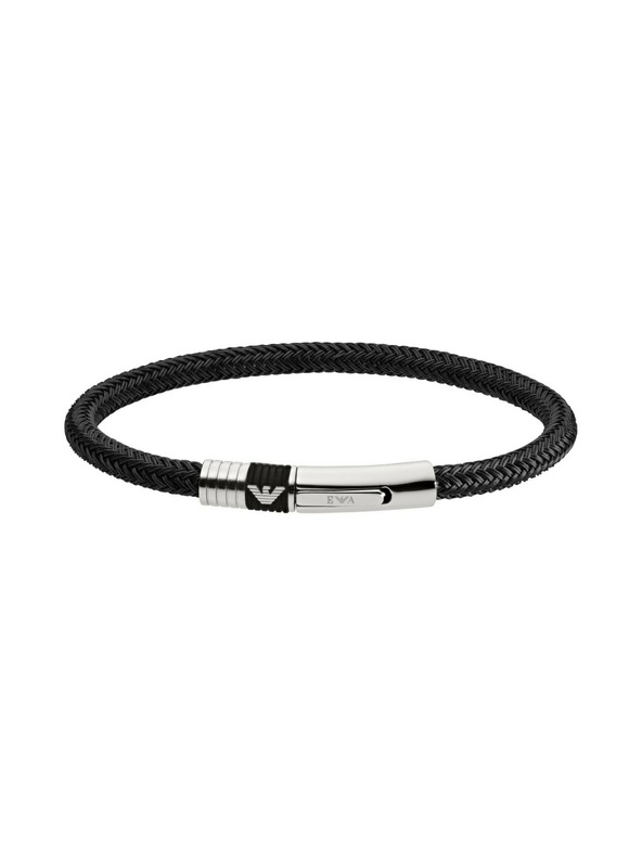 Emporio Armani Emporio Armani pánsky náramok nylonový oceľový EGS1624001-17
