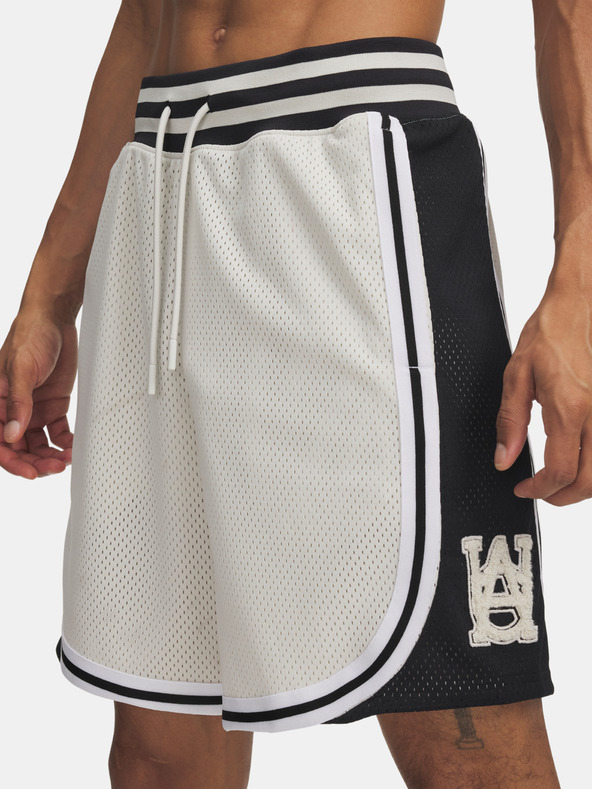 Under Armour Pánske kraťasy Under Armour UA M Courtside Short-WHT