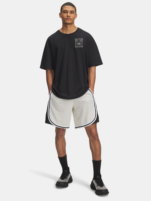 Under Armour Pánske kraťasy Under Armour UA M Courtside Short-WHT