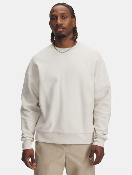 Under Armour Pánska mikina Under Armour UA Icon Rev Terry Crew-WHT