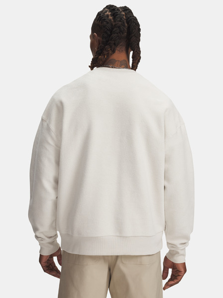 Under Armour Pánska mikina Under Armour UA Icon Rev Terry Crew-WHT