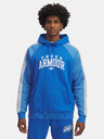 Under Armour Pánska mikina Under Armour UA Rival Flc CB Hood-BLU