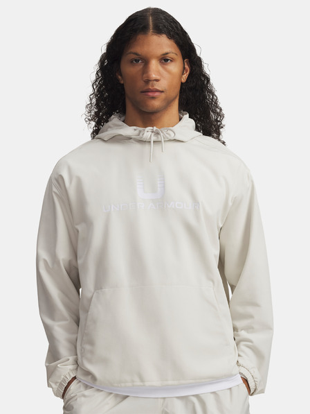 Under Armour Pánska mikina Under Armour UA Unstoppable Wvn Hoodie-WHT