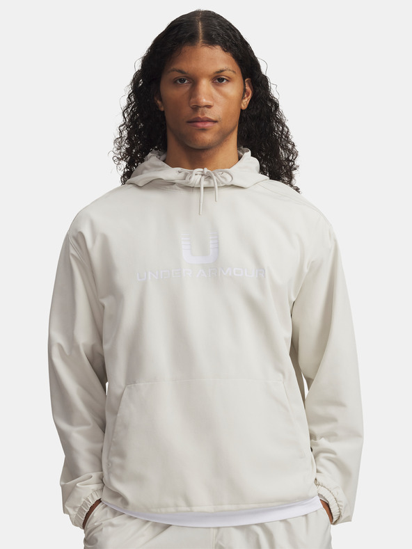 Under Armour Pánska mikina Under Armour UA Unstoppable Wvn Hoodie-WHT