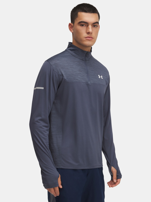 Under Armour Pánske tričko Under Armour UA Tech Utility 1/4 Zip-BLU