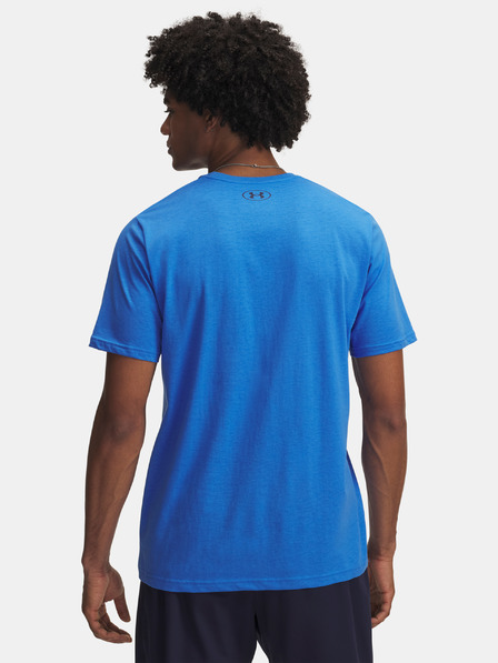 Under Armour Pánske tričko Under Armour UA TRIPLE STACK LC LOGO SS-BLU
