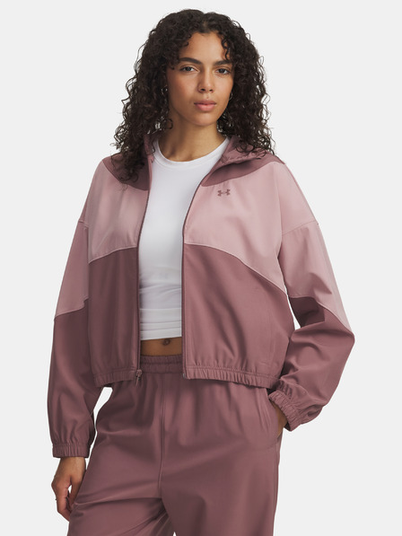 Under Armour Dámska bunda Under Armour UA Rival Woven Jkt HD-BRN