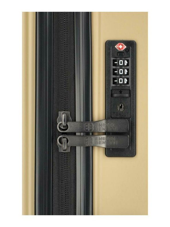 Enrico Benetti Sada cestovných kufrov Enrico Benetti Princetown 21000-03 Black-Camel