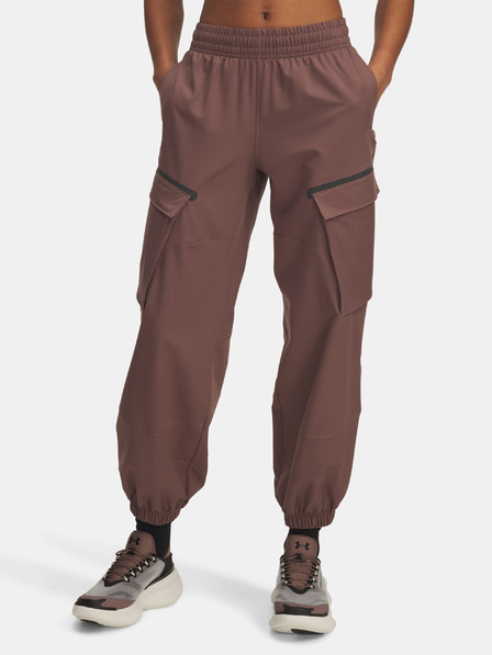 Under Armour Dámske športové nohavice Under Armour UA Unstoppable Cargo Pants-BRN