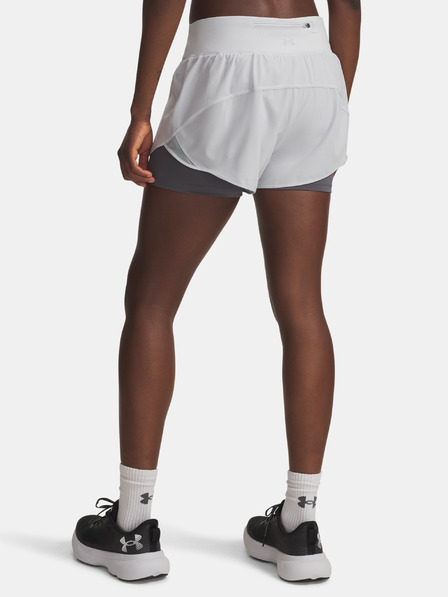 Under Armour Dámske kraťasy Under Armour UA Launch Pro 3in 2in1 Shorts-GRY