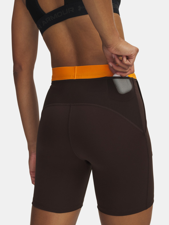 Under Armour Dámske kraťasy Under Armour UA Trail Run Fitted Short-BRN