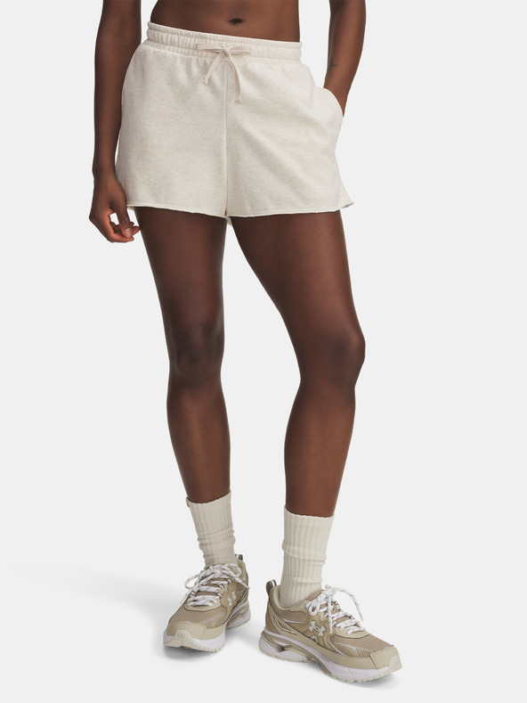 Under Armour Dámske kraťasy Under Armour UA Rival Terry Short-BRN