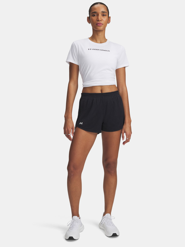 Under Armour Dámske kraťasy Under Armour Tech Play Up Mesh Shorts-BLK
