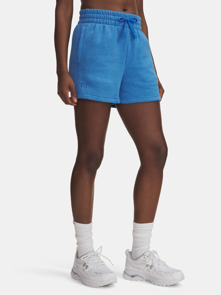 Under Armour Dámske kraťasy Under Armour Rival Fleece Short-BLU