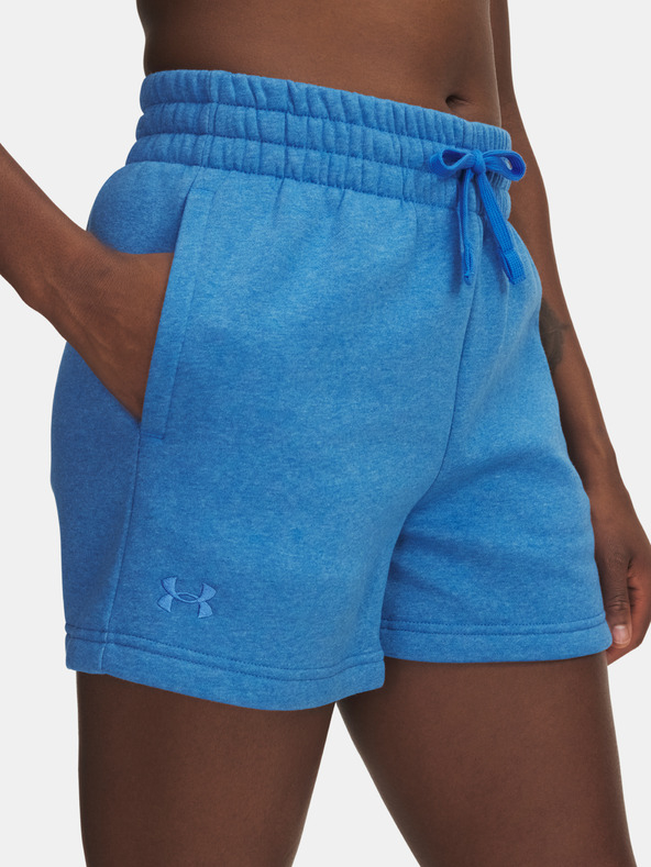Under Armour Dámske kraťasy Under Armour Rival Fleece Short-BLU