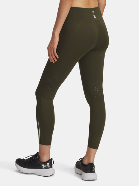 Under Armour Dámske legíny Under Armour UA Launch Ankle Tights-GRN