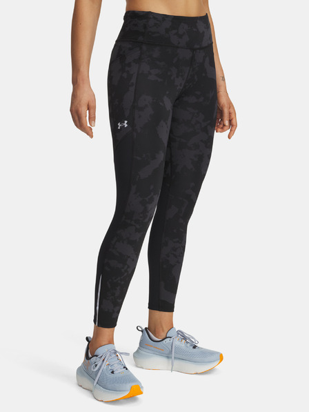 Under Armour Dámske legíny Under Armour UA Launch Ankle Print Tights-BLK