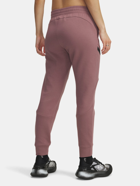 Under Armour Dámske tepláky Under Armour Unstoppable Flc Jogger-BRN