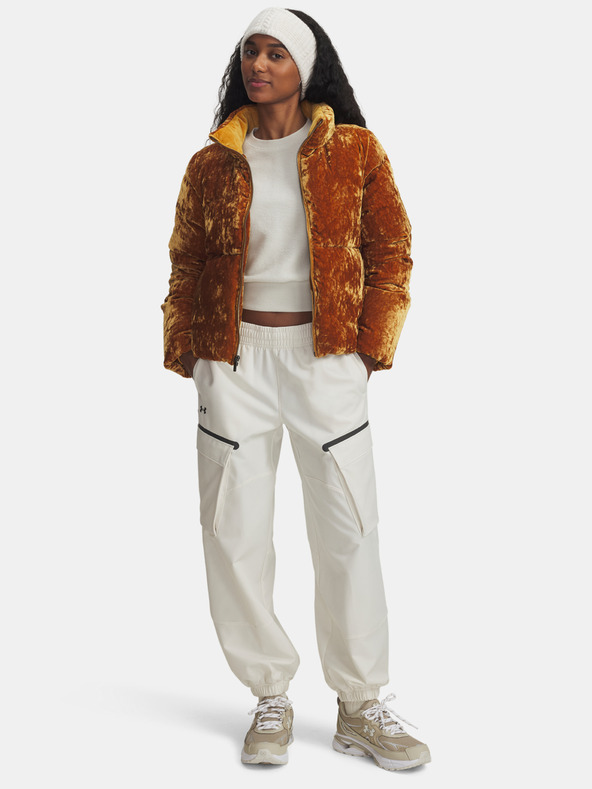 Under Armour Dámska mikina Under Armour Icon Terry Varsity Crew-WHT