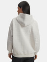 Under Armour Dámska mikina Under Armour Unstoppable Flc Txtr Hoodie-WHT